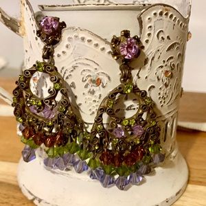 Sorrelli Gemstone Chandelier Earrings